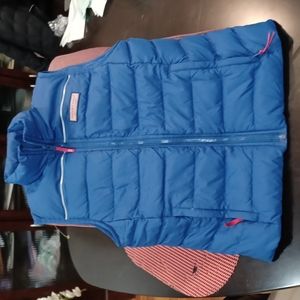 Vineyard Vines  down vest size8/10 in good condition